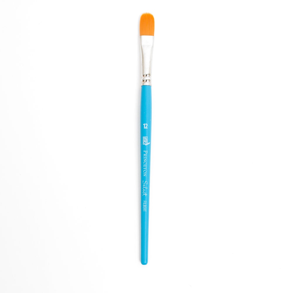 Princeton, Select, Synthetic Brush, Filbert, 12